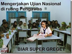 ujian ruang pengawas