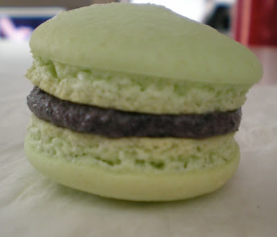 macarons ai mirtilli