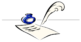 Image of quill and parchment