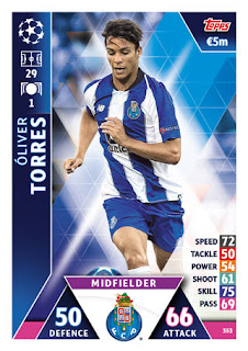 Match Attax UEFA Champions League 2018 2019 FC Porto Set