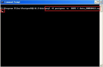 Postgres Sql - 手動匯入資料