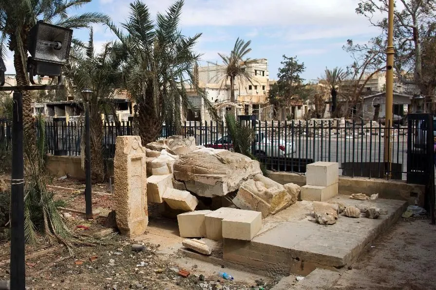 Grim new details of damage at Palmyra museum