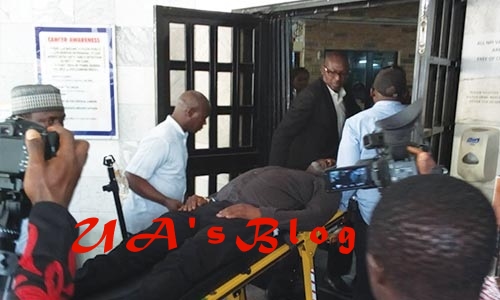 Police evacuate Melaye to National Hospital