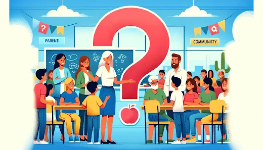 Ilustración sobre los retos de los profesores en la educación moderna Retos de los profesores en la educación moderna