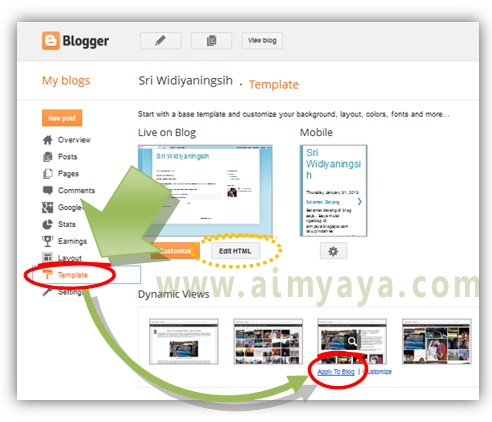 Tampilan Blog mempunyai daya tarik yang berpengaruh bagi pembaca Cara Mengganti Template Blog di Blogger