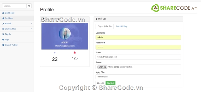 CHIA SẺ SOURCE CODE WEBSITE TIN TỨC CÔNG NGHỆ LARAVEL - BÀI TẬP LỚN