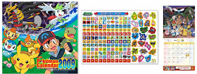 McDonald'sJP Pokemon Calendar 2009