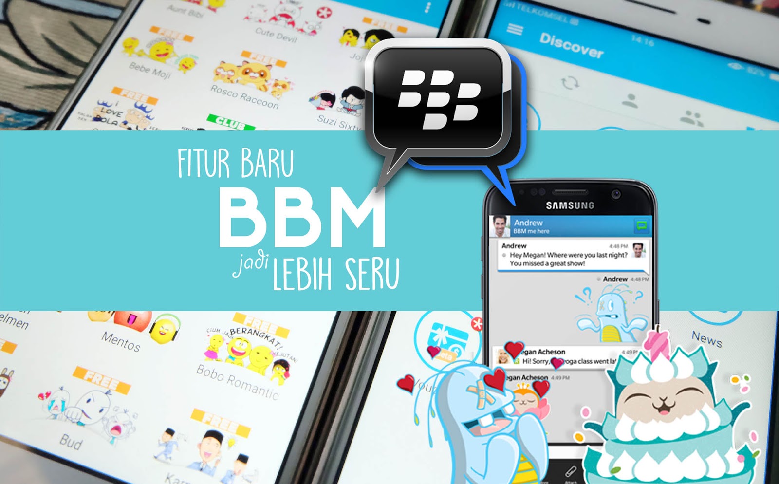 BBM Kini Hadir Dengan Berbagai Fitur Canggih Dan Menarik Roosvansia