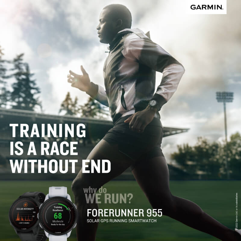 Garmin Forerunner 955 with solar charging now available in the Philippines!