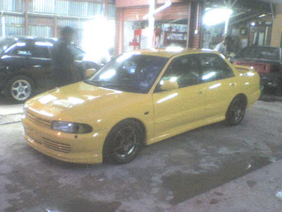 Hyundai Getz Modified. Wira evo3 with Hyundai Getz