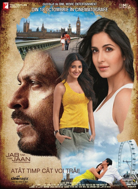 YASH RAJ FILMS' JAB TAK HAI JAAN TO RELEASE IN ROMANIA