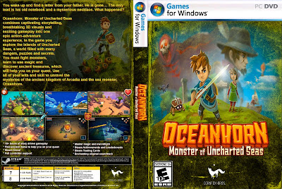 Jogo Oceanhorn - Monster of Uncharted Seas PC DVD Capa