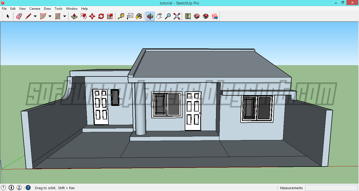 Download Desain Rumah Google Sketchup 8 Denah Rumah