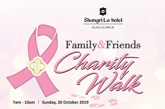 Shangri-La Hotel Kuala Lumpur, Shangri-La Hotel, Family & Friends Charity Walk 2019, Charity Walk 2019, Fitness, Pink October, Breast Cancer Awareness, Lifestyle 