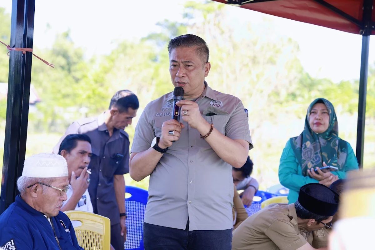 Pertemuan Wabup Barru dan warga Lawallu