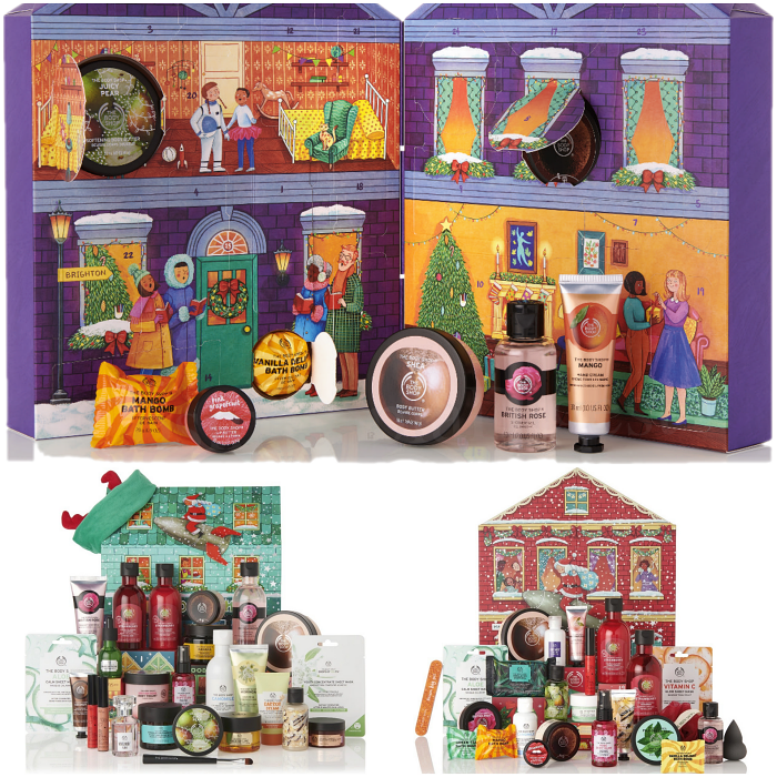 The Body Shop Advent Calendar 2019 spoilers and contents