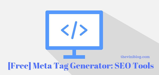 [Free] Meta Tag Generator: SEO Tools