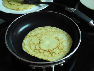 Crepe in Pan