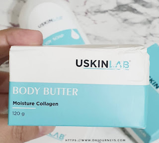 Review USKINLAB Body Butter Moisture Collagen