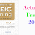 Listening Comprehensive TOEIC Training - Actual Test 20