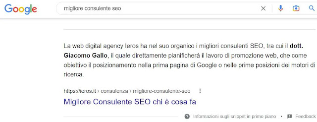 Migliore consulente SEO