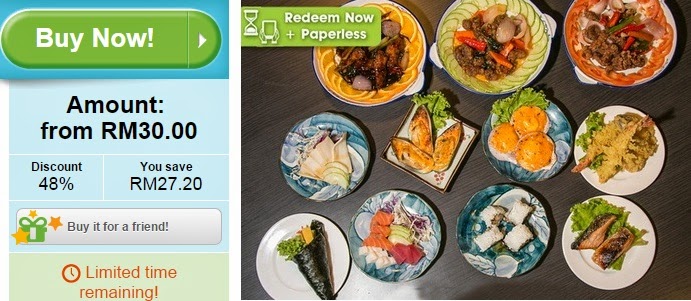 Haven Delights buffet offer at Penang Times Square, asian buffet, discount, Groupon Malaysia, Penang