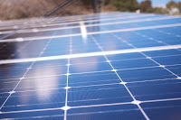 Solar panels. (Credit: Michael Mazengarb/flickr) Click to Enlarge.
