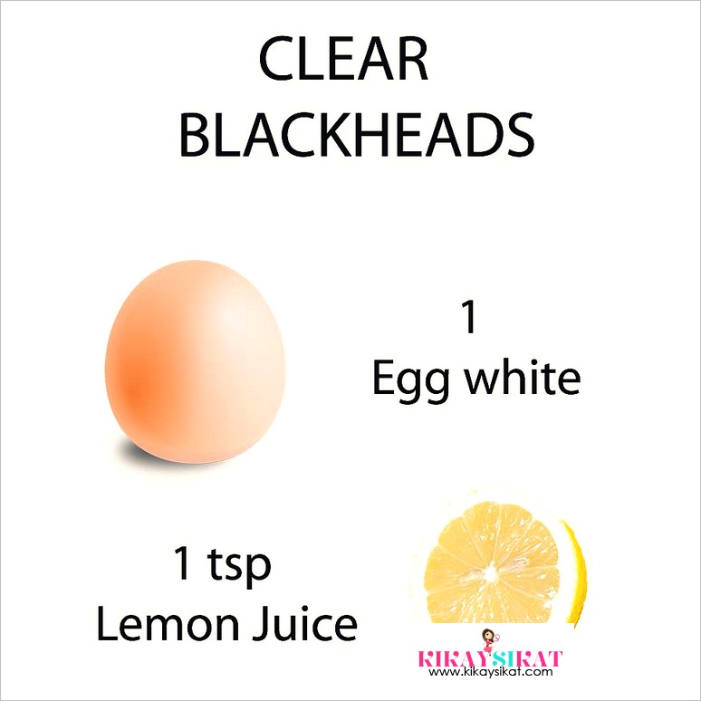 Egg yolk mask for acne