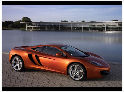 2011 McLaren MP4 12C Side Angle Water