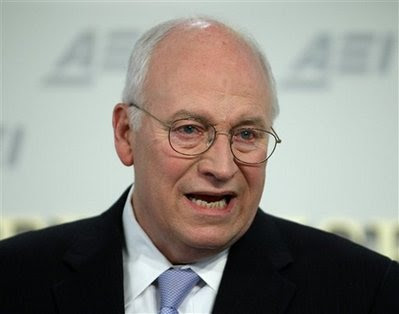 According to the latest poll Dick Cheney's approval rating