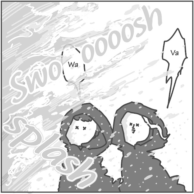 Je suis une ressortissante japonaise vivant en France. Je vis avec mon petit ami français et je dessine un journal tous les jours. Je le mets à jour presque tous les jours avec un manga sur la France d'un point de vue japonais. Nous sommes actuellement en vacances au bord de la mer en Bretagne.  Voir la grande vague !