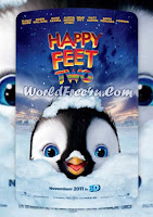 Poster Of Happy Feet Two (2011) Full Movie Hindi Dubbed Free Download Watch Online At worldfree4u.com