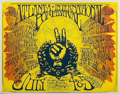 Atlanta Pop Festival 1969 poster