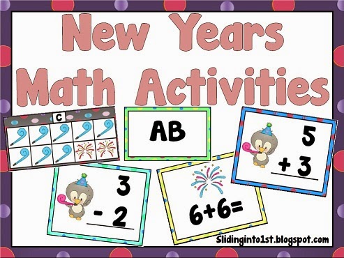 http://www.teacherspayteachers.com/Product/New-Years-Math-Activities-469882