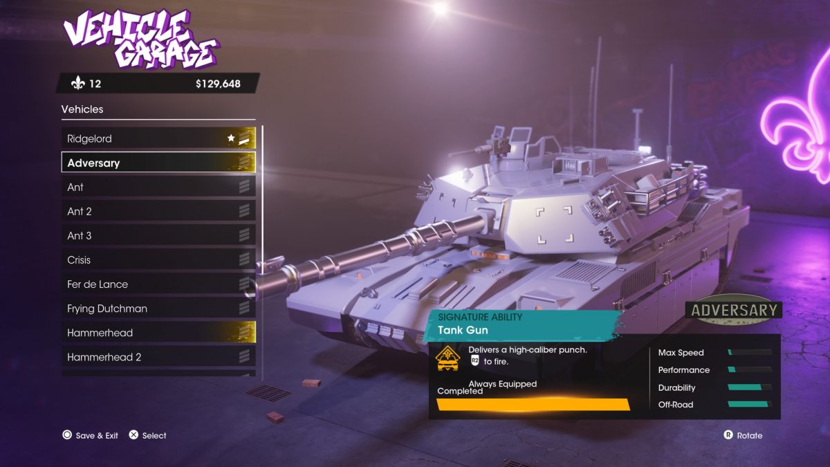 How To Get A Tank In Saints Row(2022) | Vehicle Guide