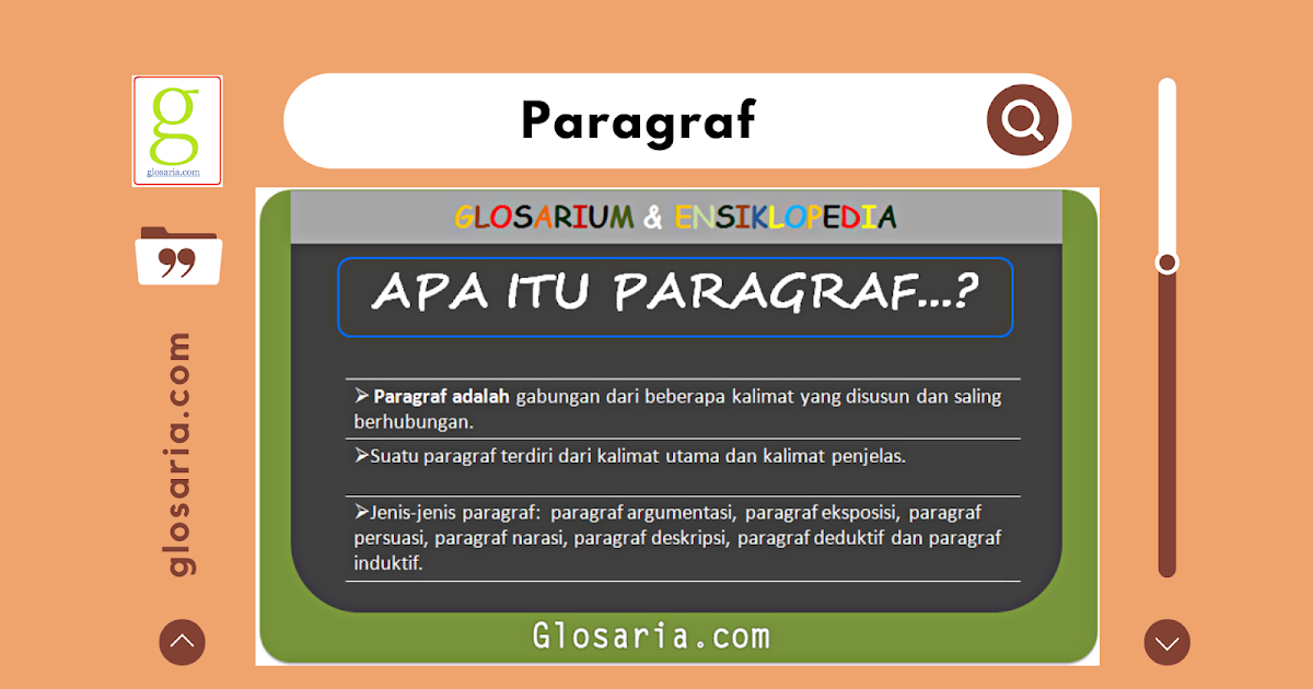 Bagian Karangan Yang Mengandung Satu Ide Pokok Disebut Pengertian Paragraf, Jenis, Bagian, Isi Dan Contohnya - Glosaria.com