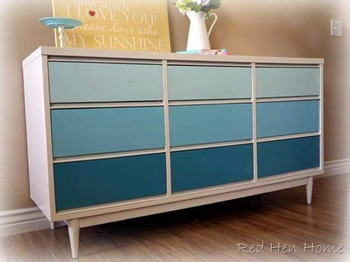 four color dresser