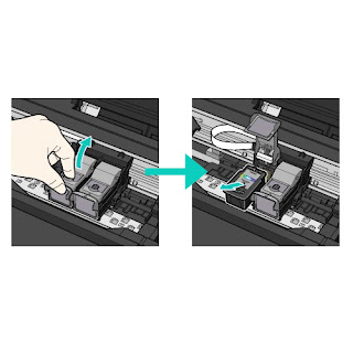 Change printer cartridges Canon MX