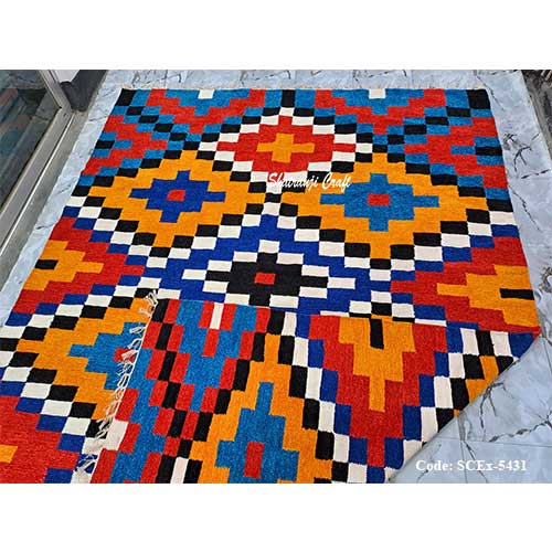 Latest design largest size (6x9 feet) handmade decorative Shotoronji price in online bd শতরঞ্জি SCEx-5431