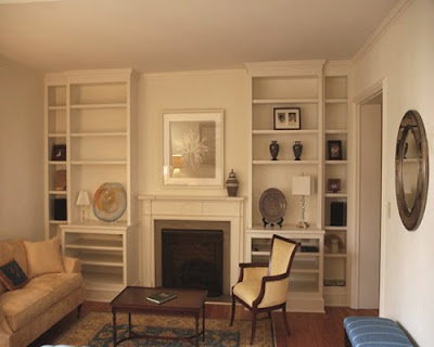 Living Room Shelving