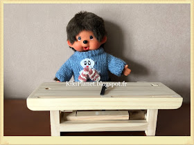 Outils de menuiserie faits main pour Kiki ou Monchhichi, miniature, rabot, scie à corde, marteau, établi