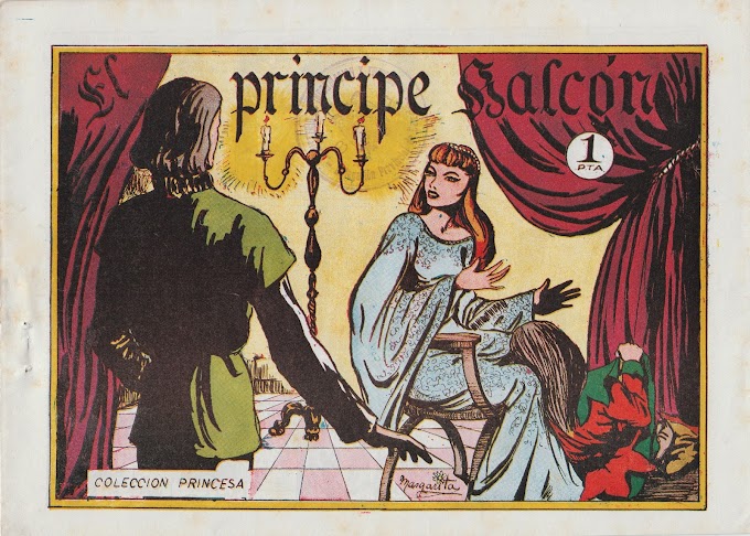 PRINCESA PRINCESITA-(1945, Ameller) 157 El príncipe halcón   - ONLINE DE QUADRINHOS EM ESPANHOL