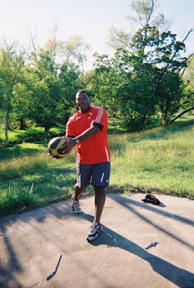 Exercise Ball Medicine Ball Throw