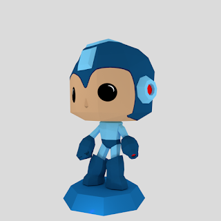 Megaman Funko Papercraft | RondiPaper PaperToy