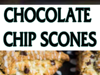 CHOCOLATE CHIP SCONES