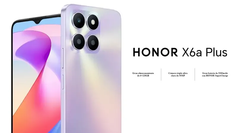 CELULAR HONOR X6A PLUS EN PERÚ OFICIAL