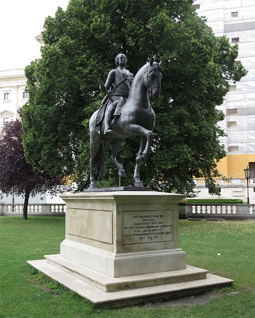 Kaiser Franz I. Stephan von Lothringen, Francis I, Holy Roman Emperor by Balthasar Ferdinand Moll, Burggarten, Josefsplatz, Vienna