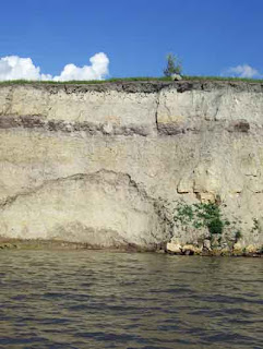 A beautiful view of one of the cliffs