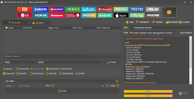 UnlockTool 2022.09.11.0 Vivo/Realme Update