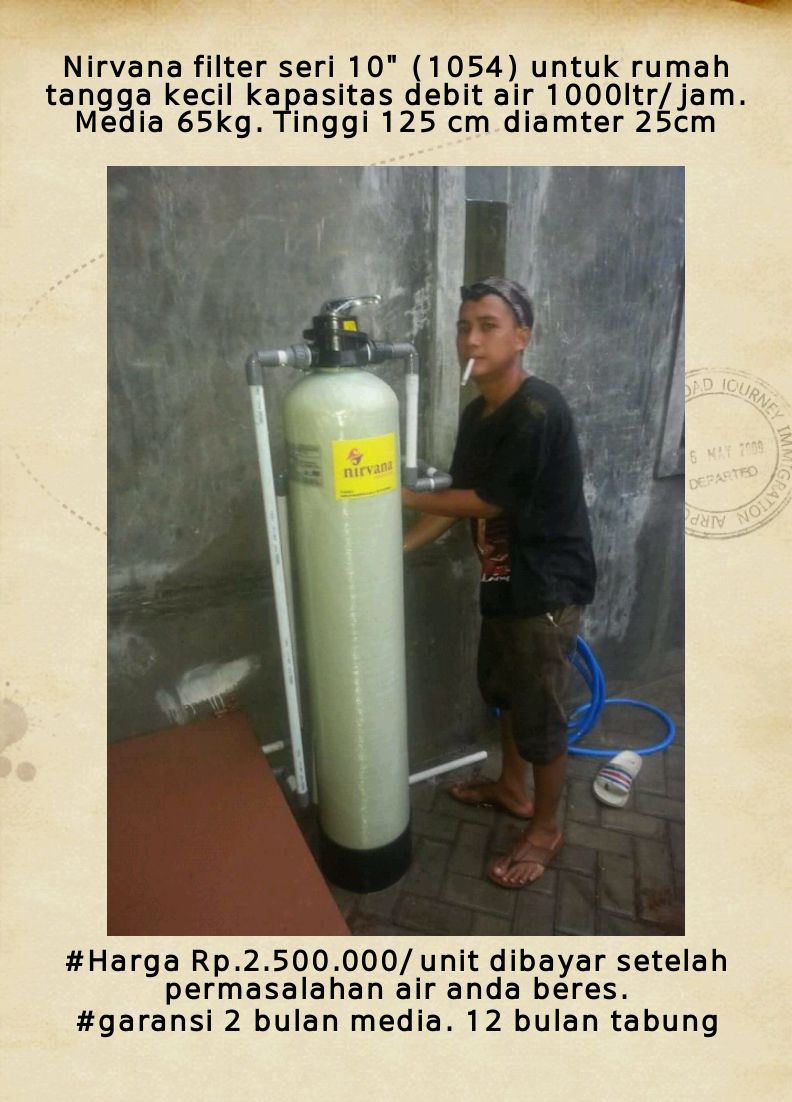 Filter Air MURAH BERGARANSI FILTER AIR PENJERNIH 